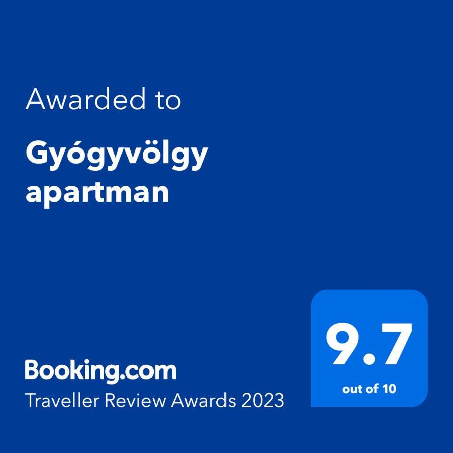 Gyogyvoelgy Apartman 에게르잘록 외부 사진
